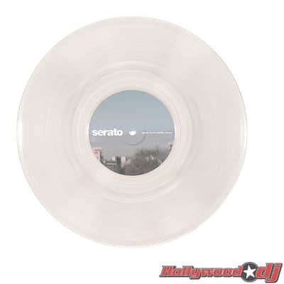 Serato Glass Dj Control Vinyl Limited Edition 10" Heavy Weight Clear Vinyl NEW image 2