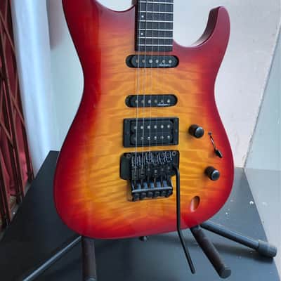 1992 MIJ Jackson Stealth LT Professional, Quilt Maple Exotic image 1
