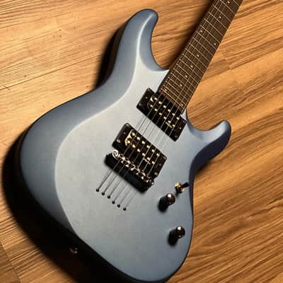 Schecter C-6 Deluxe in Satin Metallic Light Blue image 4