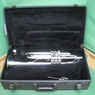 Accord by Blessing 1035 Intermediate Silver Trumpet USA - Reconditioned - Case & Blessing 7C MP image 4