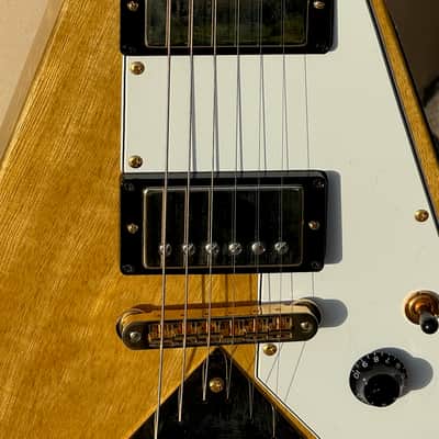 Hamer Vector GVKS "Brazilian Rosewood" Ltd. Run 2007 - Black Korina Flying V Reissue its Mint w/COA ! image 12