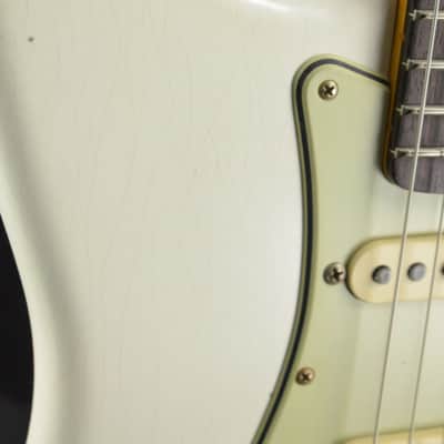 Mint Fender Custom Shop Limited Edition '60 Stratocaster Journeyman Relic - Aged Olympic White image 4