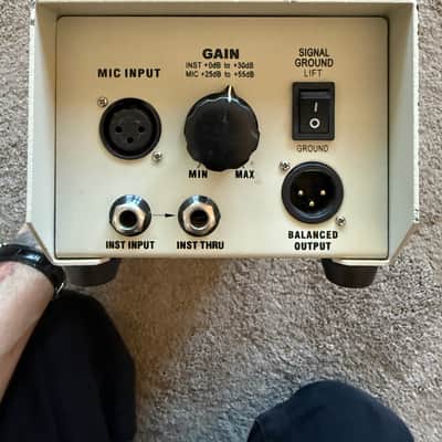 Groove Tubes The Brick Tube Mic Pre / DI 2000s - Metal image 3
