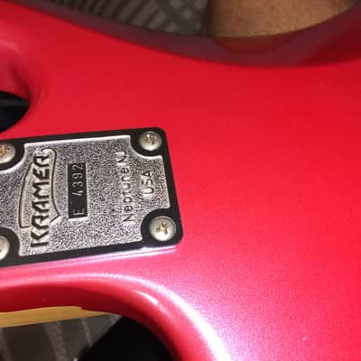 Kramer Baretta /Flip flop pink / maple 1986 image 6