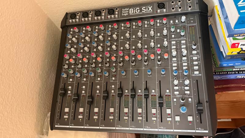 Solid State Logic BiG SiX 6-Channel Analog Mixer 2022 - Present - Black