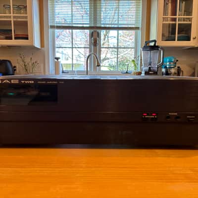 SAE P10 Power Amp 1980 - Black/Walnut image 1