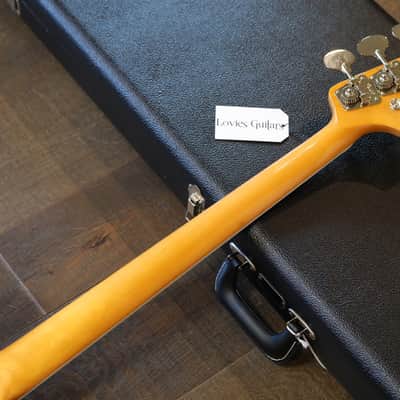 Lefty! Fender American Vintage II 1966 Reissue Left-Handed Jazz Bass Olympic White + COA OHSC image 14