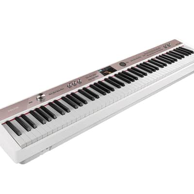 NUX NPK-20 88-Key Portable Digital Piano with Dual-Mode Bluetooth - White image 2