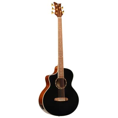 Ortega D8CE-5-L Deep Series 8 Spruce Top Medium Scale 5-String Acoustic-Electric Bass Guitar For Left Hand Player image 5
