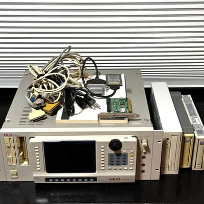 Akai S6000 MIDI Stereo Digital Sampler-Fully Loaded, 256MB RAM, New LED Display, Huge Bundle