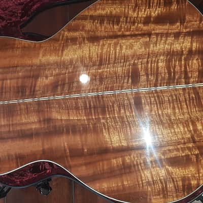 McAlister L-12 fret Bear Claw Engelmann/ AAA Koa 2018 image 7