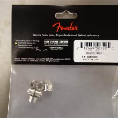 Fender American Vintage Telecaster Strings-Thru-Body String Ferrules (6) image 3