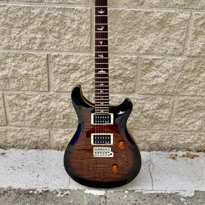 PRS SE Custom 24 Black Gold Burst w/EMG Retroactives image 3
