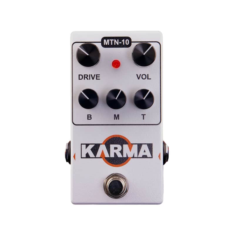 Karma Guitar Amps MTN-10 Overdrive Distortion Guitar Effect Pedal image 1