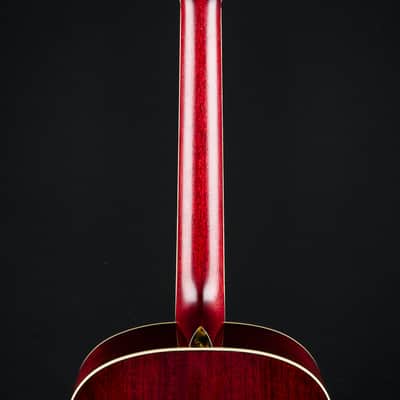 Bourgeois SJ Oval Hole Mahogany and Aged Tone Adirondack Spruce Black Top Custom NEW image 22
