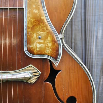 Very Rare / 1938 Calace Arch Top Guitar / 10 Made / Offers Welcome image 11