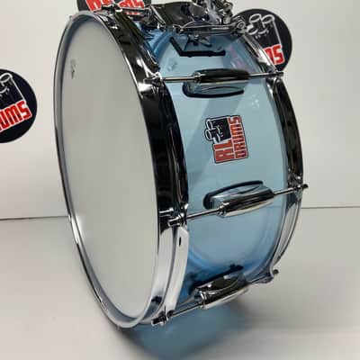 RL Drums RL14x6. 2022 Fluorescent blue acrylic image 3