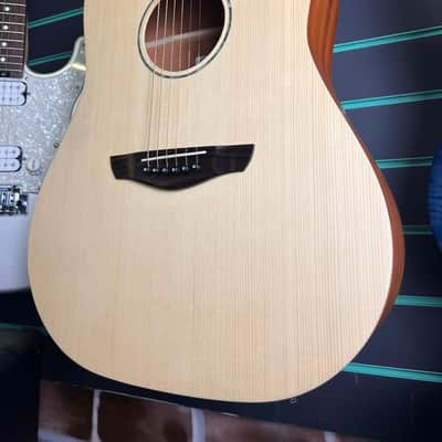 Faith Naked Saturn FKS Satin Natural 2020 Dreadnought Acoustic Guitar image 5