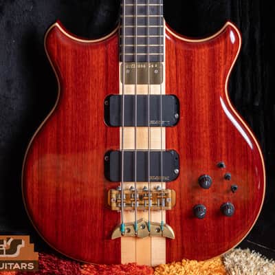 Alembic SCSB4 Stanley Clarke 2002 - Vermillion/Maple image 1