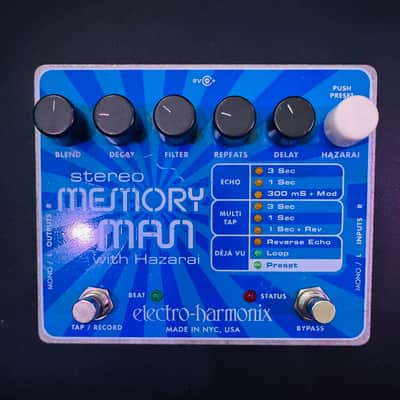 Electro-Harmonix Memory Man Stereo with Hazarai | Reverb