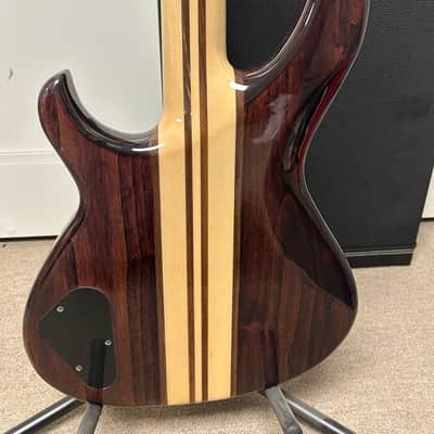 Aria Pro II SB-700 Four String Bass Guitar - Walnut w/Free Hard Case image 4