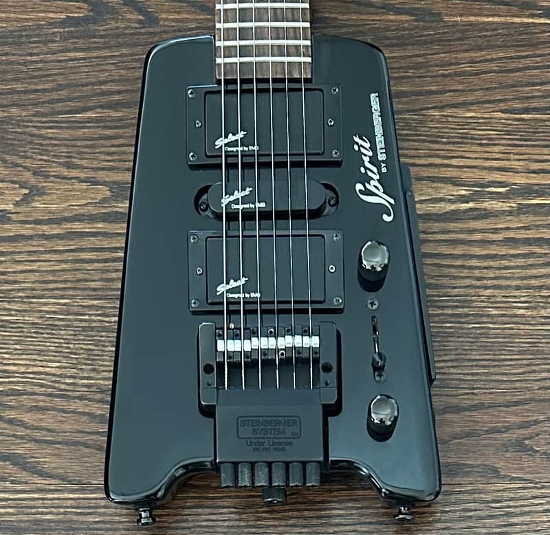 Steinberger Spirit GT-PRO Deluxe - Black w/ Gig Bag image 1