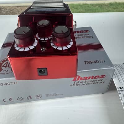 Ibanez TS9 Tube Screamer 40th Anniversary Limited edition - Ruby image 4