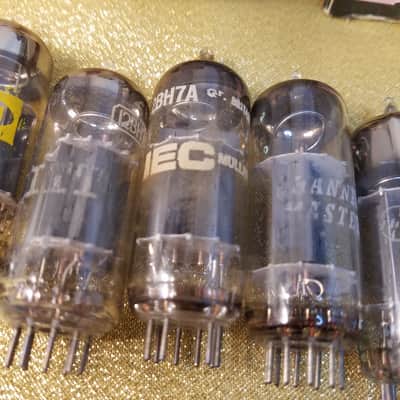 Matsushita etc. ONE (1) 12BH7A tNOS AT1000 TESTED Balanced! PI Vacuum Tube Japan Russia 12BH7 dual triode 1959-1976 image 2
