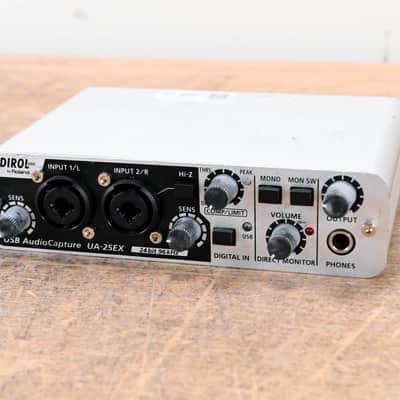 Roland Edirol UA-25EX 2 x 2 USB Audio & MIDI Interface (NO POWER SUPPLY) CG01C1Z