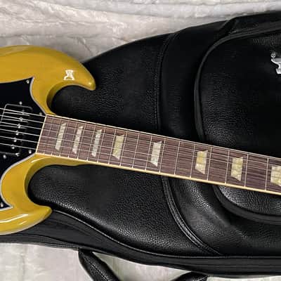 NEW ! Gibson SG Standard TV Yellow Finish - Original Gibson Leather Gig Bag - Authorized Dealer - Only 6.8 lbs - G07276 image 9