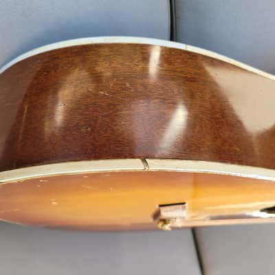 RARE 1957 Guild F-30 Sunburst - Hoboken Built New York Era Vintage Acoustic Guitar image 13