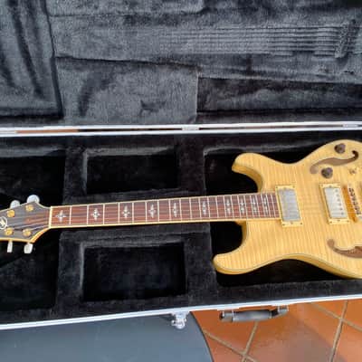 Ultra Rare 2006 Ibanez Awd-102-nt Artcore Custom Natural semi hollow body image 18