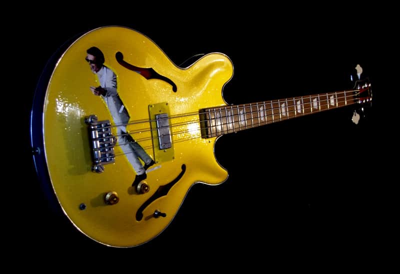 Epiphone Jack Casady Signature Bass 2000 Metallic Gold image 1
