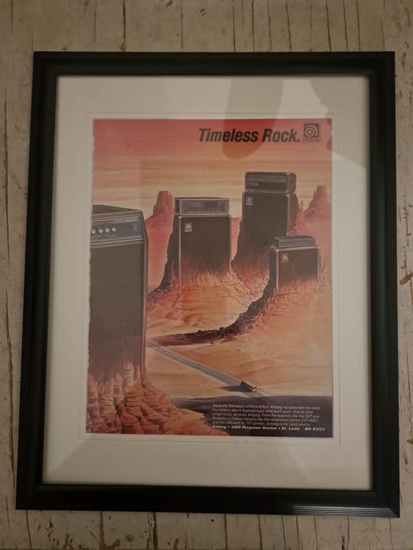 1988 Ampeg Advertisement image 1