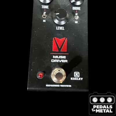 Keeley Muse Driver Andy Timmons Signature Overdrive 2024 - Black / Red - X15969 image 2