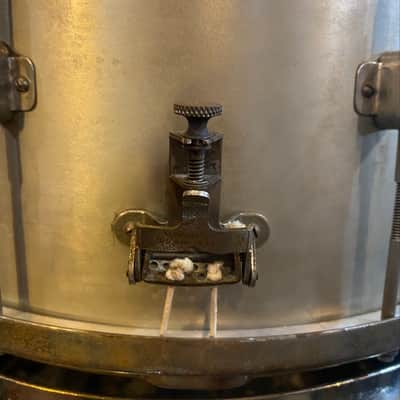 Vintage Leedy 1920s “8x14” ‘Multi-Model’ Nickel Over Brass Snare Drum image 9