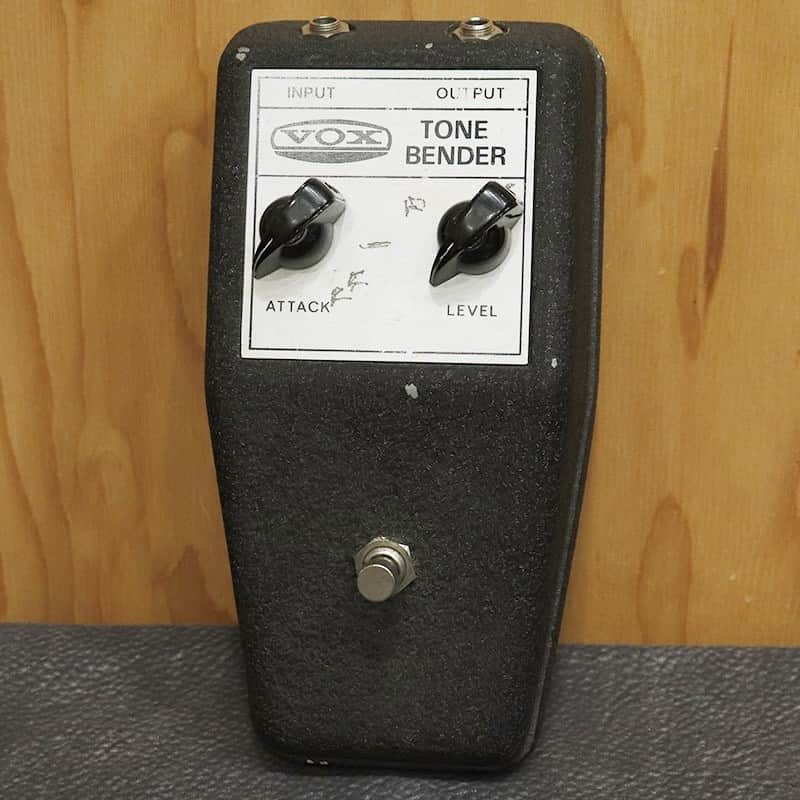 Vox VINTAGE V828 Tone Bender Black Case & Silver Panel lat…