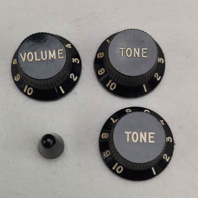 1970's Fender Stratocaster Knobs and Switch Tip (K-271) image 1