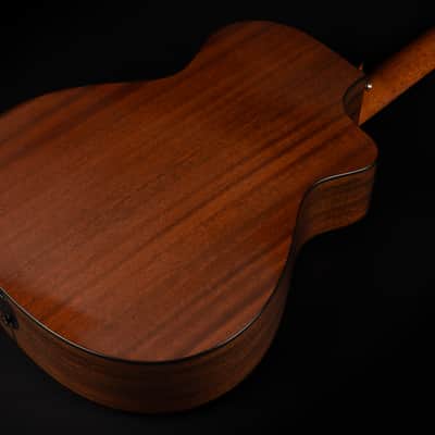 2012 Taylor 312ce-N LH - Natural | USA All Solid Crossover Classical Lefthand Guitar Nylon Cutaway Pickup | OHSC image 11
