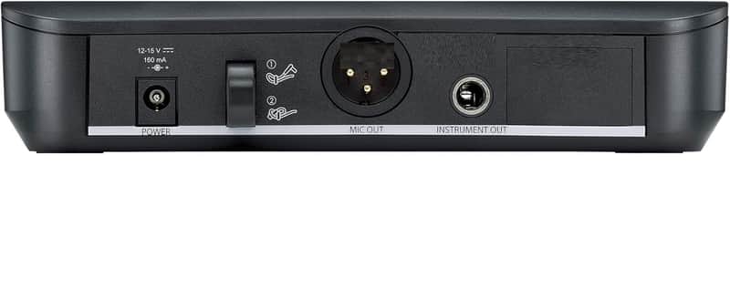 Wireless Receiver Band (572–596 MHz) – Single-Channel  Receiver, QuickScan Frequency Selection, XLR & 1/4" Outputs, Up to 300 ft Range image 1