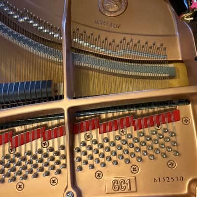 Yamaha Disklavier DGC1 Mark IV Baby Grand Piano 2007 - Polished Ebony image 6
