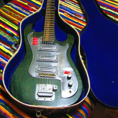 Vintage Horugel Stratocaster  1960's Surf's Up image 11
