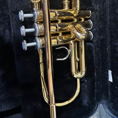 Yamaha YTR-200ADII Advantage Standard Bb Trumpet 2010s - Brass image 3