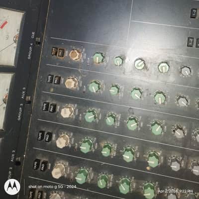 Yamaha Pro Audio Mixing Console . Model- MR-1242.  Era: 1980s image 6