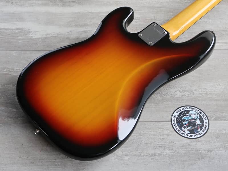 1990 Fernandes Japan RPB-48 '64 Reissue Precision Bass (Sunburst