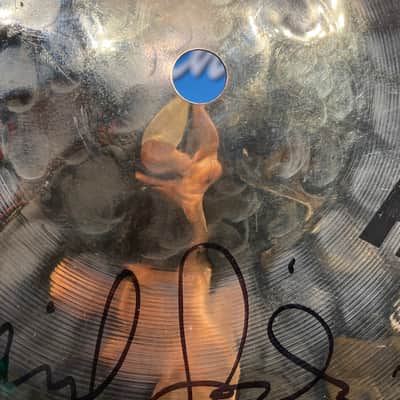 David Garibaldi's Tower of Power, Sabian 13" HHX Stage Hi-Hats Pair, 870g, 1306g 2000's - Brilliant, AUTOGRAPHED!! image 9