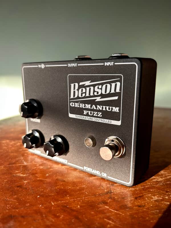 Benson Amps Germanium Fuzz 2021 - Present - Studio Black image 1