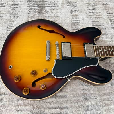 Gibson Custom Shop '59 ES-335 Dot Reissue 2010 - Antique Vintage Sunburst Gloss image 4