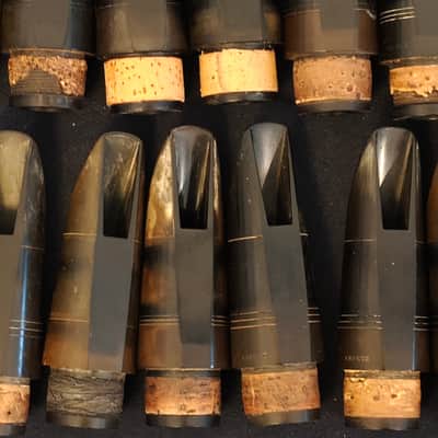 39 Clarinet Mouthpieces Buffet Crampon Low Logo (Chedeville) Rare Good State image 20