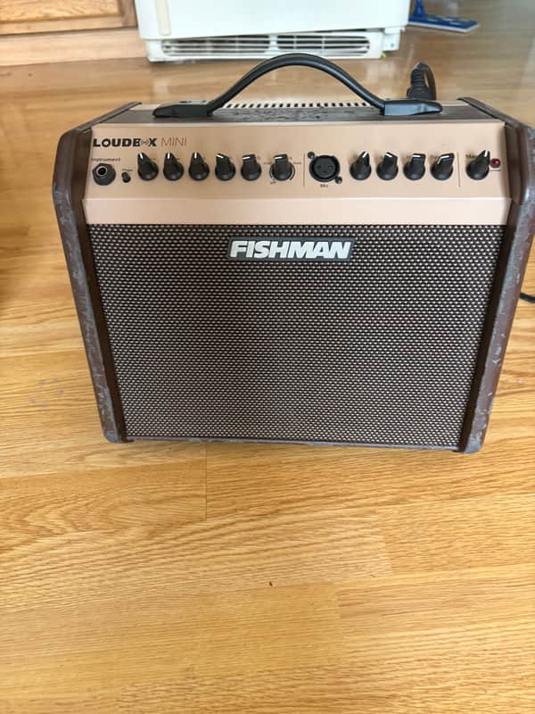 Fishman PRO-LBT-500 Loudbox Mini with Bluetooth 2-Channel 60-Watt 1x6.5" Acoustic Guitar Amp 2019 - Brown image 1